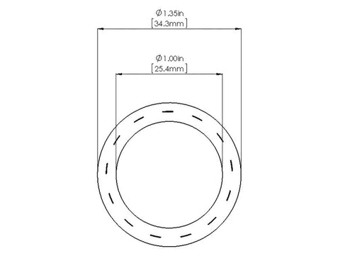 aFe Magnum FORCE Cold Air Intake System Spare Parts Kit (3/4in ID x 24in L) - 59-02009