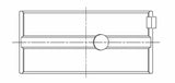 ACL Austin/MG 4 970-1098-1275cc 1961-78 ACL Race Series Engine Crankshaft Main Bearing Set - 3M2204H-STD