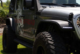 Fishbone Offroad 2018+ Jeep Wrangler JL Rear Fenders Elite Aluminum - FB33195R