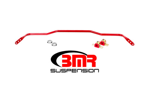 BMR 15-17 S550 Mustang Rear Hollow 25mm 3-Hole Adj. Sway Bar Kit - Red - SB045R