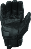 Speed and Strength Twist of Fate Leather Gloves Black - Small - 892330