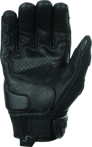 Speed and Strength Twist of Fate Leather Gloves Black - Small - 892330