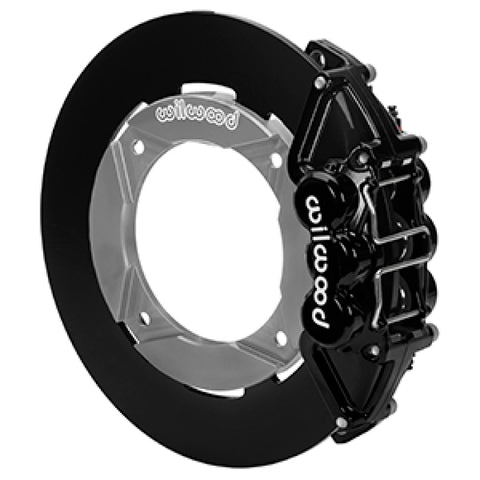 Wilwood 2014+ Polaris RZR XP 1000 Rear Kit 11.25in - Black - 140-16633