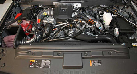 K&N 77 Series Performance Intake Kit for 2015 Chevrolet Silverado/GMC Sierra 2500 / 3500 6.6L V8 - 77-3087KP