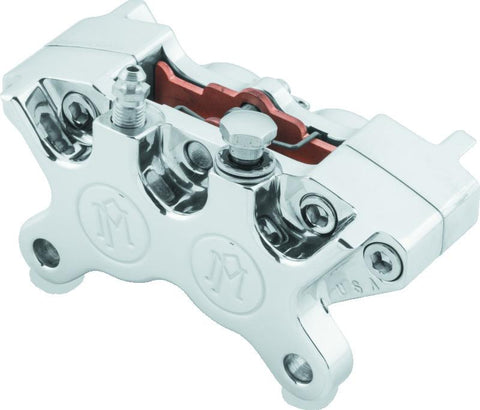 Performance Machine 4 Piston Classic Caliper - Polished - 0052-2400-P