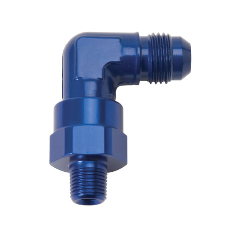Russell Performance -10 AN 90 Degree Male to Male 1/2in Swivel NPT Fitting - 614110