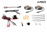 Diode Dynamics RGBW Engine Bay Strip Kit 2pc Multicolor - DD0440