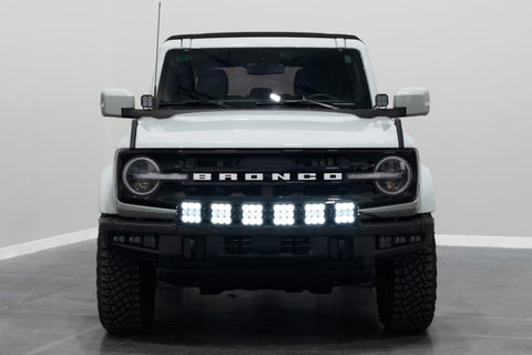 Diode Dynamics Bronco SS5 6-Pod CrossLink Grille Lightbar Kit Pro - Yellow Combo - DD7271