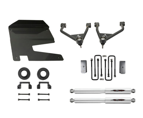 Belltech 2019-2021 Chevrolet Silverado / Sierra 4wd 4in Lift Kit Shocks Only - 150212BK