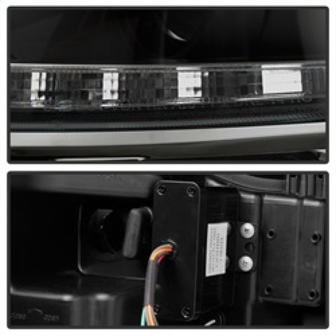 Spyder Lexus GS 300 / 350 / 450 06-11 Headlights - HID Model Only - Black PRO-YD-LG06-HID-DRL-BK - 5082800