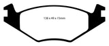 EBC 84-95 Volkswagen Golf 1.8 Yellowstuff Front Brake Pads - DP4517R