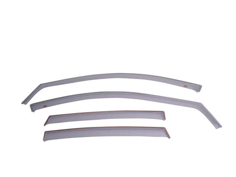 EGR 13-17 Honda Accord In-Channel Window Visors Front/Rear Set Dark Smoke - 579531