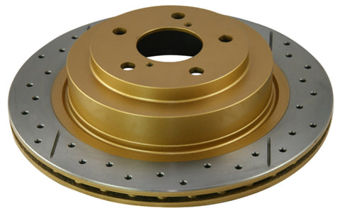 DBA 99-05 Suzuki Grand Vitara Front Street Series Drilled & Slotted Rotor - 579X