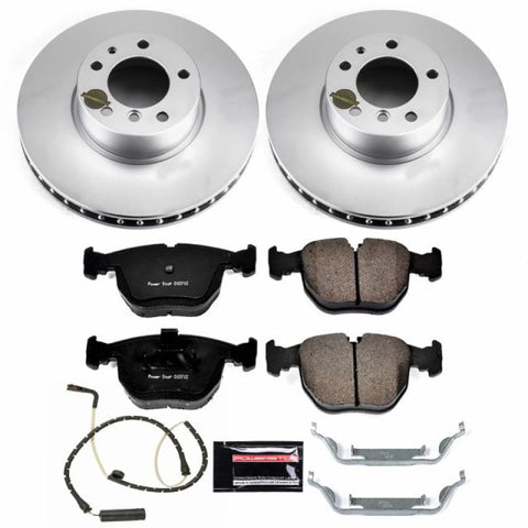Power Stop 97-00 BMW 540i Front Z23 Evolution Sport Coated Brake Kit - CRK508