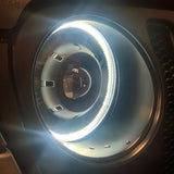 Oracle Oculus Bi-LED Projector Headlights for Jeep JL/Gladiator JT - Matte Blk - 5500K - 5839-504