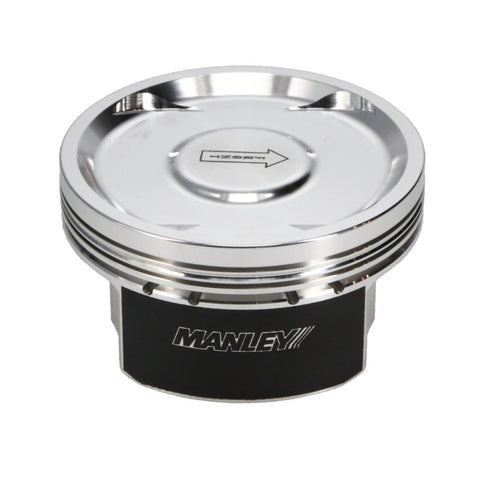 Manley 04+ Subaru WRX STi (EJ257) 83mm Stroker 100mm +0.5mm Bore 8.5:1 Dish Piston Set with Rings - 622005C-4
