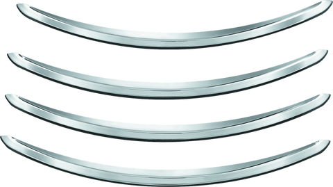 Kuryakyn Rear Fender Accents FLHX & FLTR Models Chrome - 7797