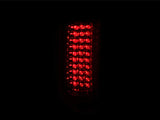 ANZO 2007-2013 Chevrolet Silverado 1500 LED Taillights Smoke - 311159