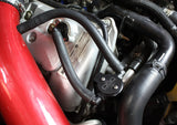 J&L 99-04 Ford Mustang SVT Cobra Passenger Side Oil Separator 3.0 - Black Anodized - 3018P-B