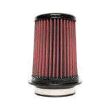 Injen 8-Layer Oiled Cotton Gauze Air Filter w/ Twist Lock - 3.5in ID / 5.5in Base / 6.3in H - X-1135-BR