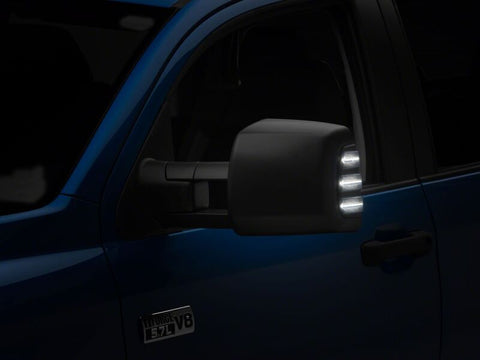 Raxiom 07-21 Toyota Tundra LED Side Mirror Lights with DRL and Turn Signals- Smoked - TU39070