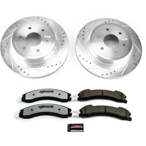 Power Stop 16-18 Nissan Titan XD Rear Z36 Truck & Tow Brake Kit - K7877-36