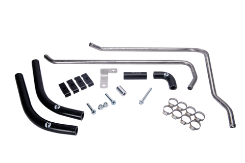 Fleece Performance 89-98 Dodge 2500/3500 5.9L 12V Cummins Replacement Heater Core Line Kit - FPE-CUMM-SSHCL-12V