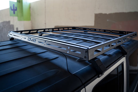DV8 Offroad 07-18 Jeep Wrangler JK Short Roof Rack - RRJK-04