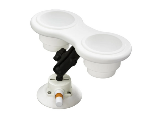 SeaSucker 2-Cup Holder Angle Mount - Black - MC5303B