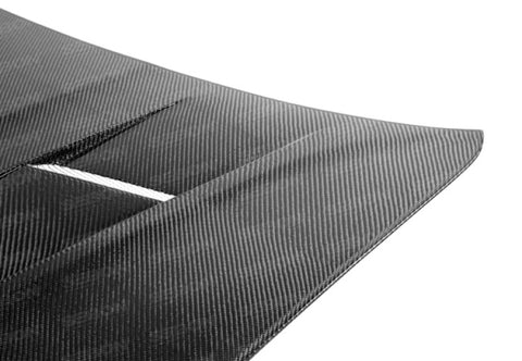 Seibon 12-13 Hyundai Genesis TS Carbon Fiber Hood - HD1213HYGEN2D-TS