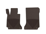 WeatherTech 2008-2014 Mercedes-Benz C-Class Front Rubber Mats - Cocoa - W287CO