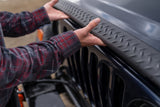 Bushwacker 97-06 Jeep Wrangler Trail Armor Hood Stone Guard and 2 Front Corners - Black - 14005
