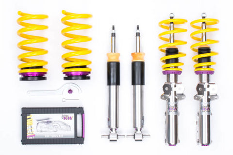 KW Coilover Kit V3 2015 Ford Mustang Coupe + Convertible; excl. Shelby GT500 - 35230065