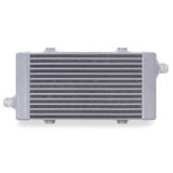 Mishimoto Universal Small Bar and Plate Cross Flow Silver Oil Cooler - MMOC-SP-SSL