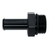DeatschWerks 10AN ORB Male to 1/2in Male Barb Fitting - Anodized Matte Black - 6-02-0515-B
