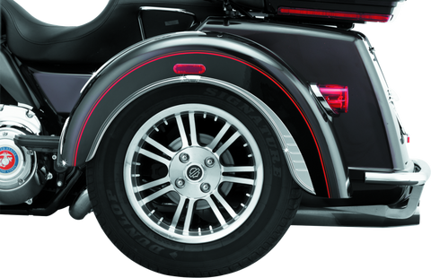 Kuryakyn Rear Fender Flares For Trikes Chrome - 7214