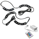 Oracle 14-15 Chevy Camaro RS Headlight DRL Upgrade Kit - ColorSHIFT w/ Simple Controller - 2622-504