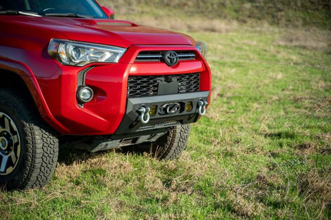 DV8 Offroad 14-24 Toyota 4Runner Centric Series Winch Front Bumper - FBTF3-02