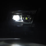 AlphaRex 19-22 Dodge Ram 1500 LUXX LED Proj Headlights Black w/Seq Activation Light/Seq Signal/DRL - 880576