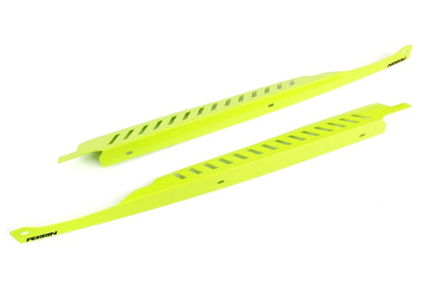 PERRIN 11-14 Subaru WRX/STI Fender Shroud Set - Neon Yellow - PSP-ENG-549NY