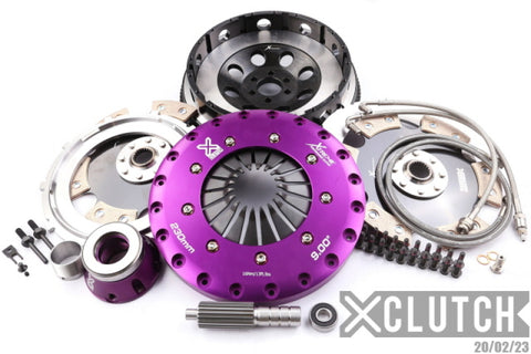 XClutch 86-92 Toyota Supra Base 3.0L 9in Twin Solid Ceramic Clutch Kit - XKTY23683-2E