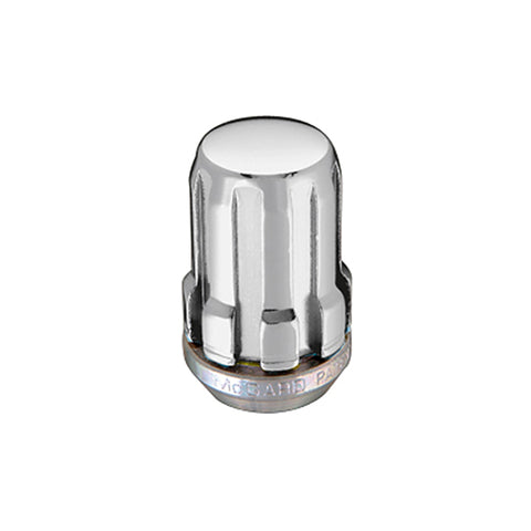 McGard SplineDrive Lug Nut (Cone Seat) M12X1.25 / 1.24in. Length (4-Pack) - Chrome (Req. Tool) - 65354
