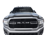 AVS 19-22 Dodge RAM 2500 Aeroskin Low Profile Hood Shield - Matte Black - 377189
