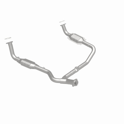 MagnaFlow DF Cat. Conv 95-99 Range Rover 4.0/4.6L GEMS Y-Pipe Assembly *NOT FOR SALE IN CALIFORNIA* - 93694