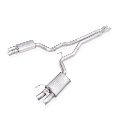 Stainless Works 2015+ Ford Shelby GT350 Redline Factory Connect X-Pipe Catback Exhaust w/Valves - GT350CBXFCR