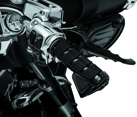 Kuryakyn Kinetic Grips Indian Gloss Black - 6368
