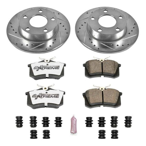 Power Stop 99-05 Volkswagen Passat Rear Z26 Street Warrior Brake Kit - K585-26