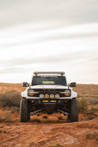DV8 Offroad 2022+ Ford Bronco Raptor Tube Front Bumper - FBFR-02