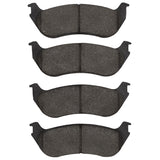 DFC 02-05 Mercury Mountaineer Rear 4000 Hybridynamic Brake Pads - 4000-0881-00