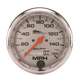 Autometer Pro-Cycle Gauge Speedo 3 3/4in 160 Mph Elec Silver - 19356